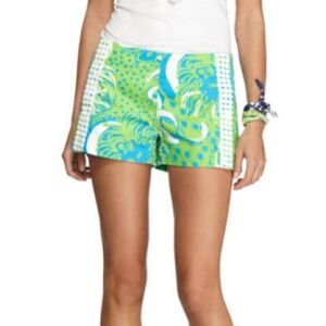 Lilly Pulitzer Liza Shorts Roar Of The Jungle Sz00